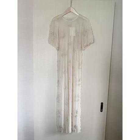 【Greed International グリードインターナショナル】One Flower Embroidery Dress in Other