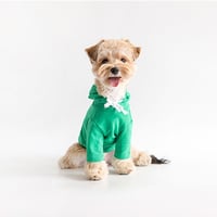 【cote a cote】CROP HOODIE (GREEN)