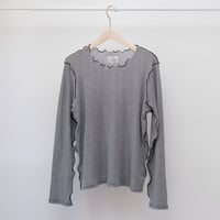 【Bed&Breakfast ベッド＆ブレイクファースト】mellow neck long sleeve tee