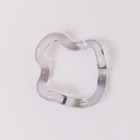 【Bijou R.I/ビジューアールアイ】Resin Streamline Bangle