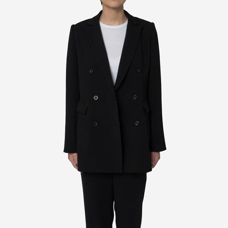 【Greed International グリードインターナショナル】Standard Double Cloth Jacket in Black