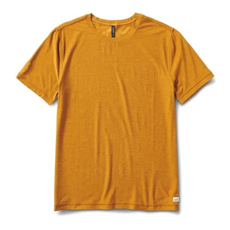 【vuori/ヴオリ】STRATO TECH TEE V126 -DARK GILDEN HEATHER