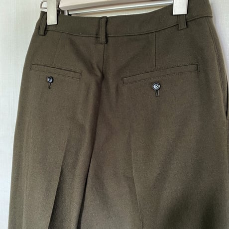 【Greed International グリードインターナショナル】C/W Twill Refine Pants in Navy/ Khaki