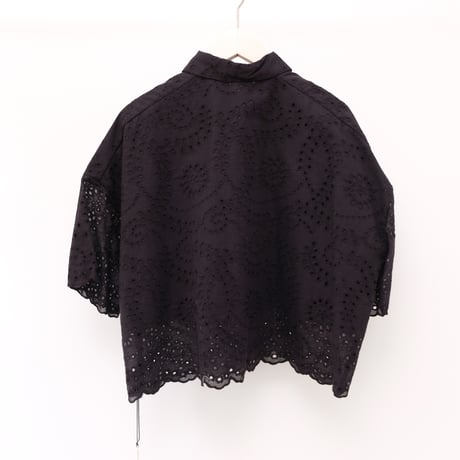 【HER.】コットンレースBOXシャツ<7062704>