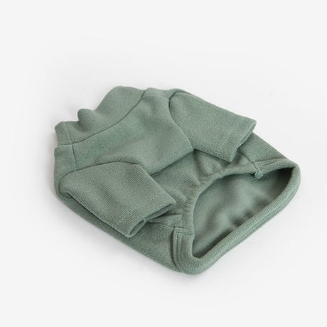 【TUSTUS】[DOG] crop-turtleneck (green)