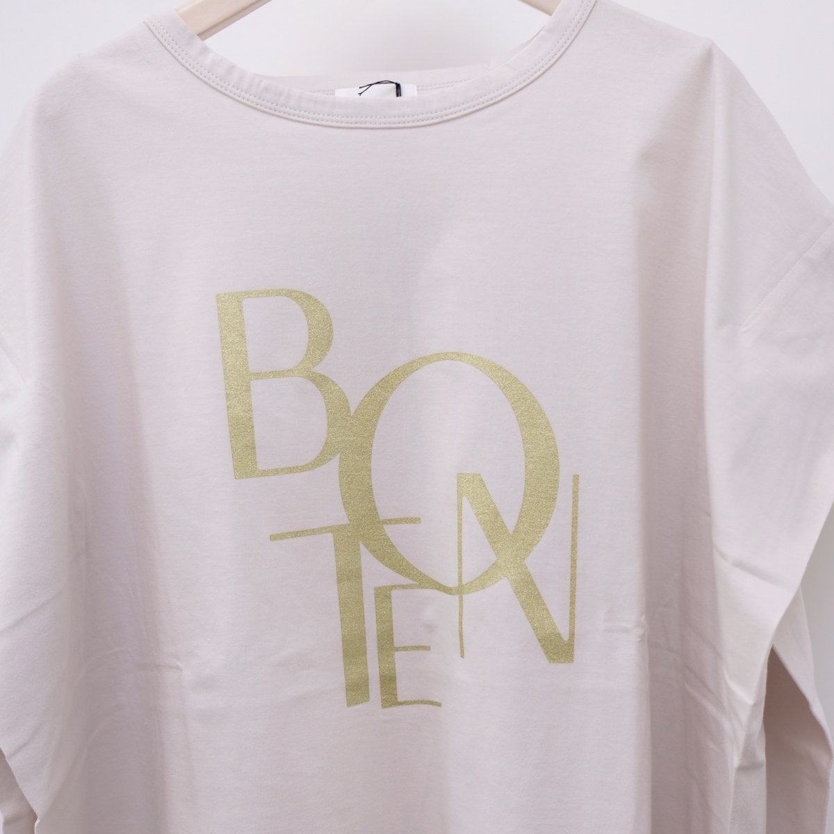 新品タグ付き　シロデラボンテ　BONTE tuck sleeve Tshirt siro de labonte シロ】 BONTE tuck sleeve Tshirts