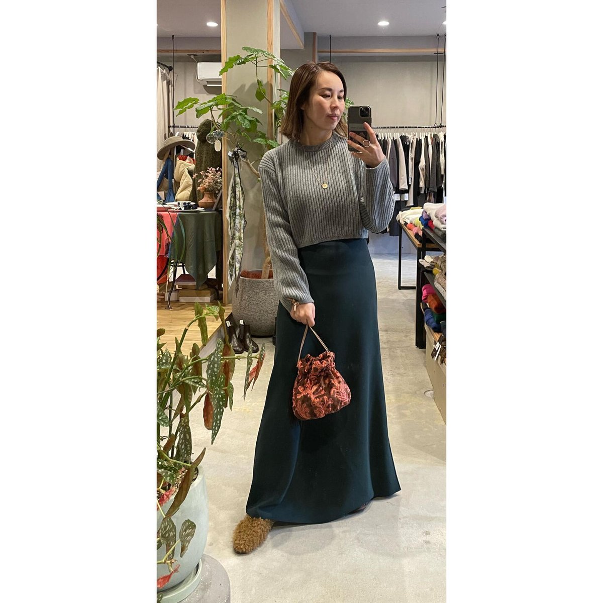 Greed International グリードインターナショナル】Cashmere Lam