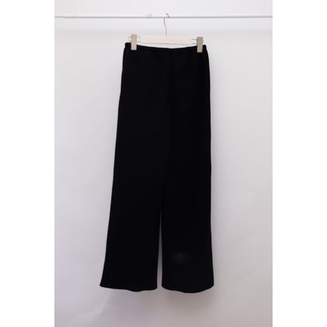 【Bed&Breakfast ベッド＆ブレイクファースト】Back Satin Dry Georgette Pants