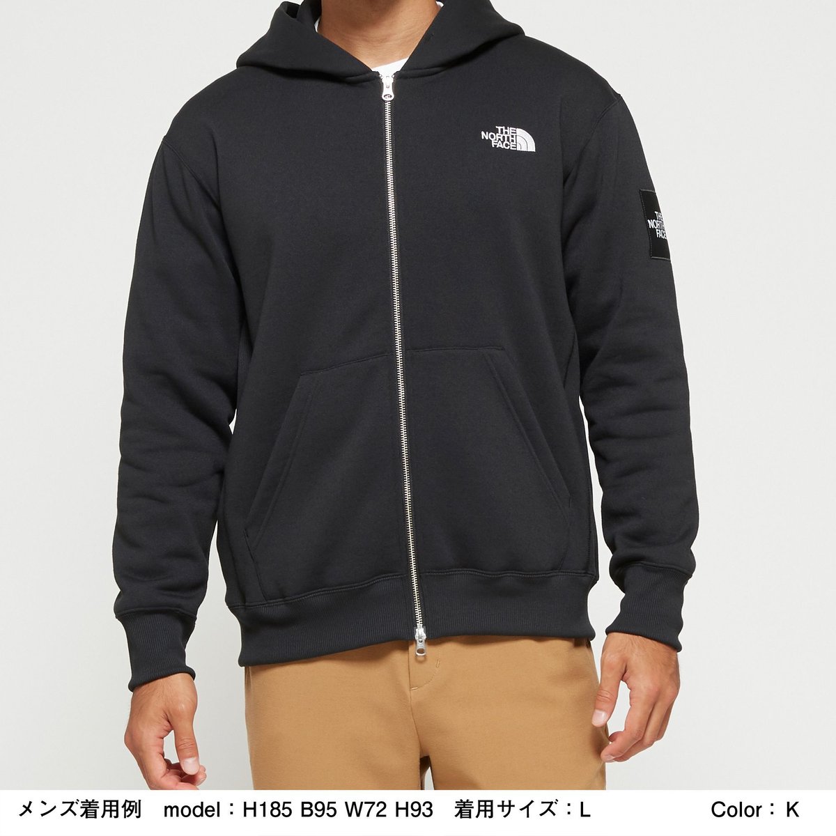 The North Face】Square Logo FullZip (スクエアロゴフル The North Face】Square Logo FullZip (スクエアロゴフル