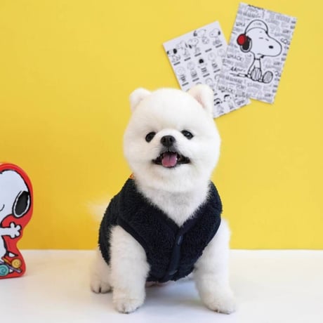 【Paris Dog】Peanuts Fleece Vest