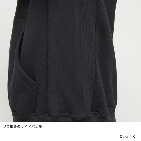 【The North Face】Square Logo Crew  (スクエアロゴクルー）K(ブラック）NT62041(メンズ）