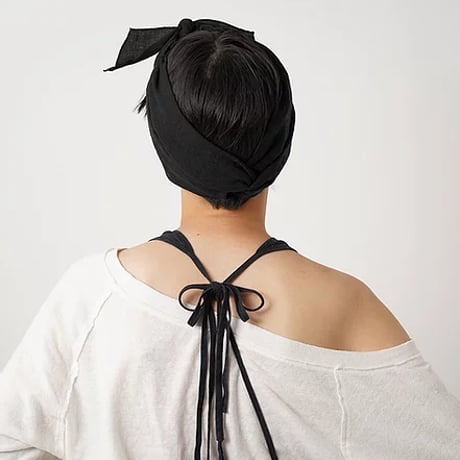 【La Maison de Lyllis】LINEN SABRA-BLACK