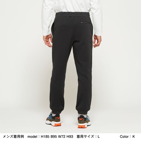 【The North Face】Heather Sweat Pant  (ヘザースウェットパンツ）K(BLACK) NB82035(メンズ）