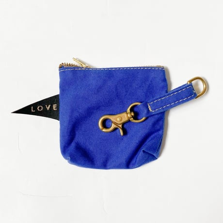 【Found My Animal /ファウンドマイアニマル】POOP BAG POUCH    (プープバッグ)　BRIGHT BLUE
