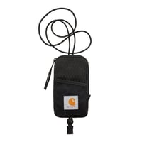 【Carhartt WIP /カーハートウィップ】SPEY NECK POUCH (スペイネックポーチ）I028-891-89-00 Black/Black