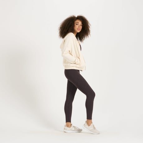 【vuori/ヴオリ】WOMENS Laguna Zip Hoodie  (ラグナジップフーディー)　VW256 -NATURAL