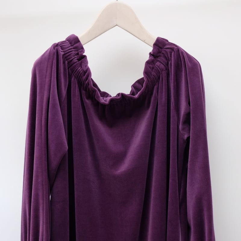 mieyamieya ミエヤミエヤ】Velor Onepiece(ベロアワンピース