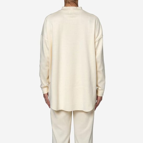 【Bed&Breakfast ベッド＆ブレイクファースト】Natural Rib Big Top in Ivory