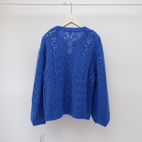 【mieyamieya ミエヤミエヤ】mohair knit  (モヘアニット）