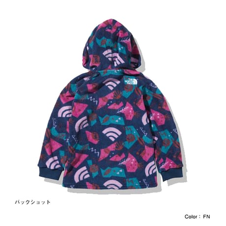 【The North Face】 Camp-bell Fleece Hoodie  KIDS（キャンベルフリースフーディー）フォレストパークネイビー(FN)  NAJ72121