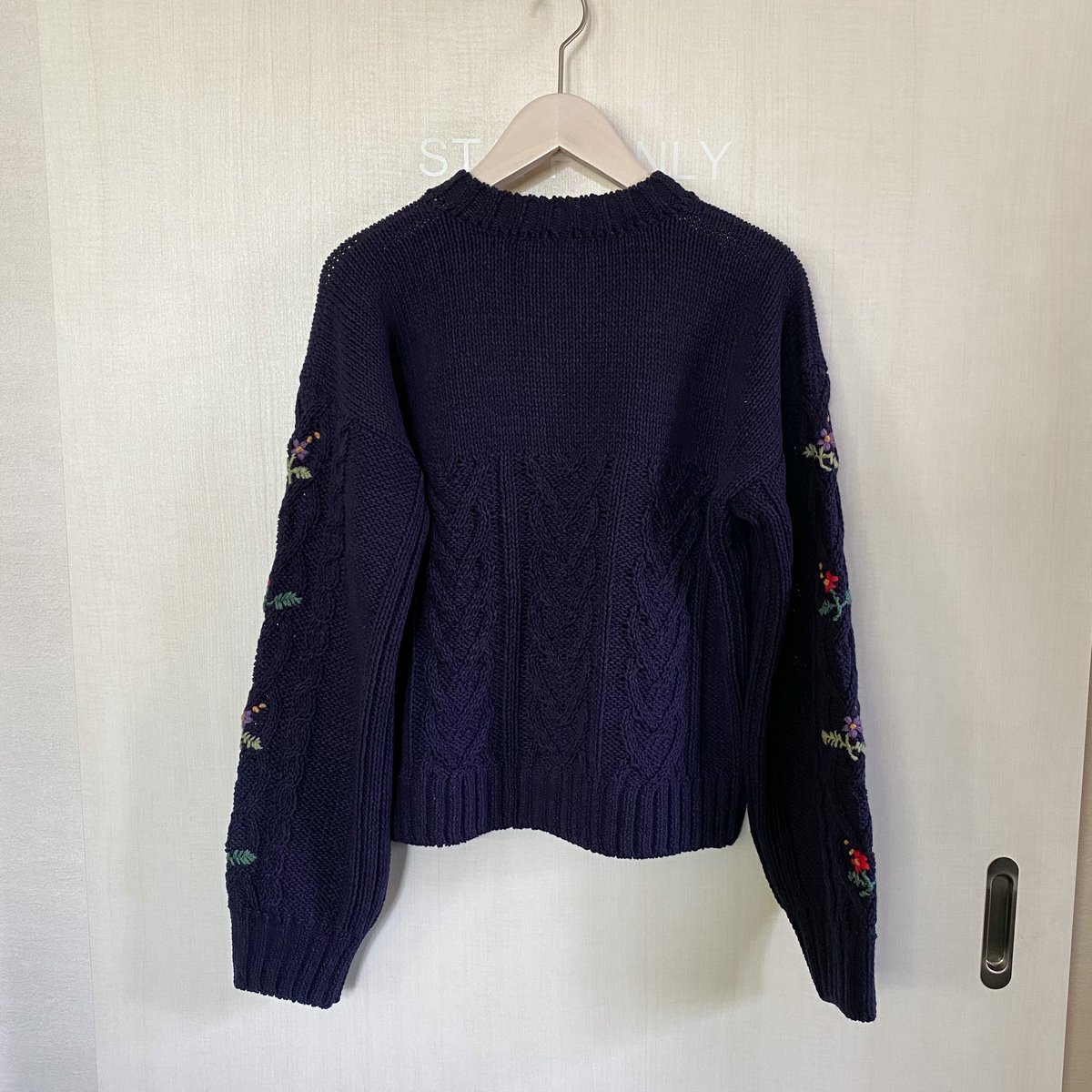 GREED - BED&BREAKFAST☆Ｃａｂｌｅ　Ｓｔｉｔｃｈ　ニット Bed&Breakfast ベッド＆ブレイクファースト】Cable Hand Stitch