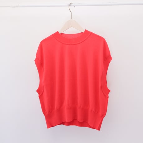 【oblada】nosleeve knit ＜ M2610KN01＞