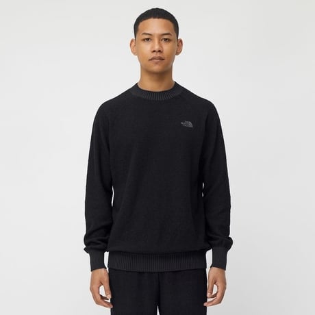 【The North Face】Comfortive Wool Trainer  (コンフォーティブウールトレーナー(ユニセックス））ブラック(K) NT62296/NTW62296