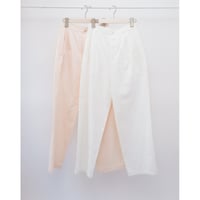 【Bed&Breakfast】Diorama Gabardine Pants in Off White