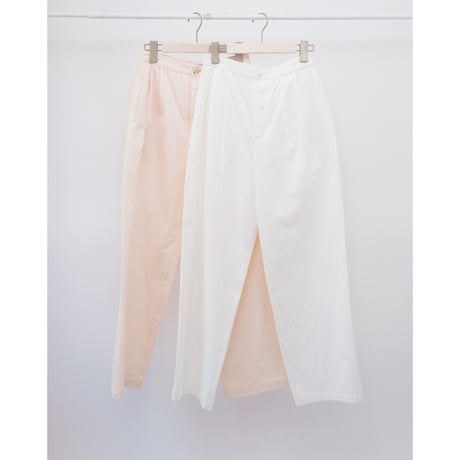 【Bed&Breakfast】Diorama Gabardine Pants in Off White