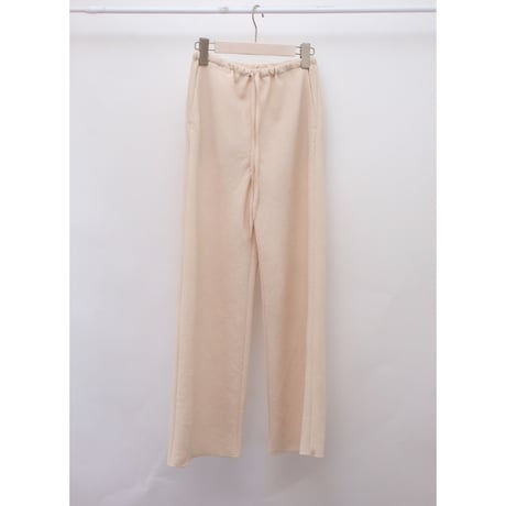 【Bed&Breakfast ベッド＆ブレイクファースト】Back Satin Dry Georgette Pants