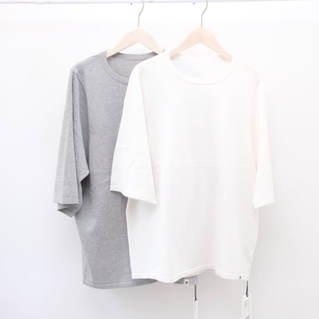【HER.】コットンナイロンニットTシャツ<7061503>