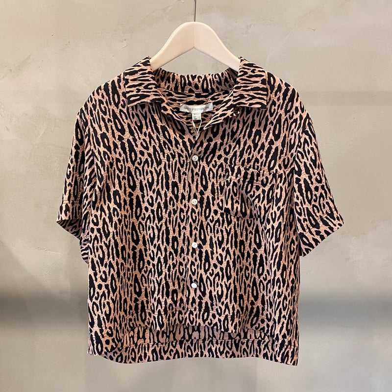 グリードインターナショナル　ヒョウ柄シャツ Leopard Jacquard Shirt｜Greed International Official Online Shop