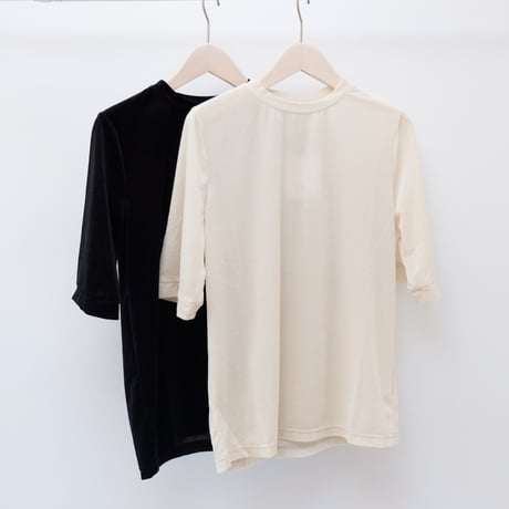 【CLOCHE】ベロアTee 650-85005