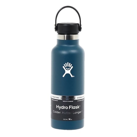 【ハイドロフラスク/Hydro Flask】 18 oz Standard Mouth ステンレスボトル（532ml）