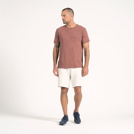 【vuori/ヴオリ】The Rise Tee V182 -teracotta