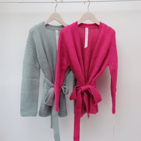 【mieyamieya ミエヤミエヤ】mohair knit cardigan (モヘアニットカーディガン）
