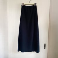 【Bed&Breakfast】Stretch Relax 2way Cloth Skirt in Black