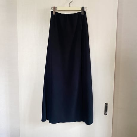 【Bed&Breakfast】Stretch Relax 2way Cloth Skirt in Black