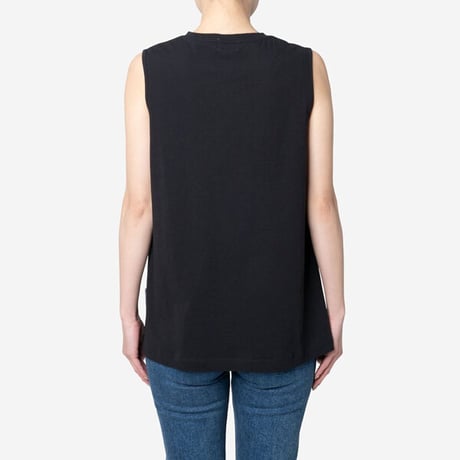 【Bed&Breakfast】Technorama Standard Drape Tank in Black