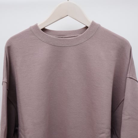 【Bed&Breakfast ベッド＆ブレイクファースト】Standard Soft Sweat Tops in Greige