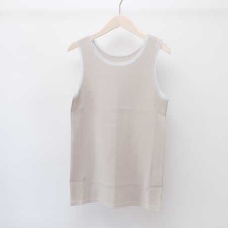 【QTUME】リブTanktop 650-25537