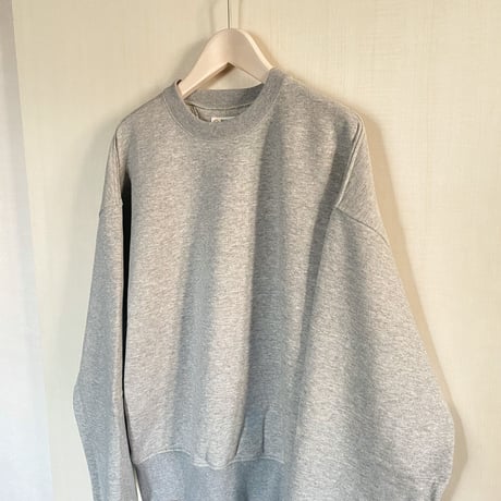 【Bed&Breakfast ベッド＆ブレイクファースト】Standard Soft Sweat Tops in Gray