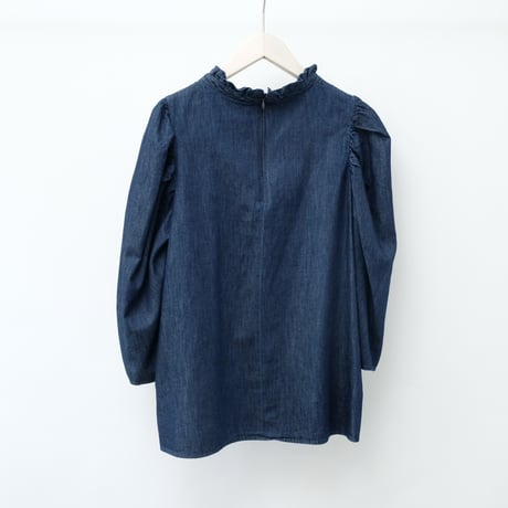 【oblada】denim blouse ＜S2510BL01＞