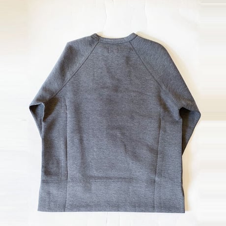 【Bed&Breakfast】　【quan別注】double air sweat (ダブルエアースウェット）BLACKMIX