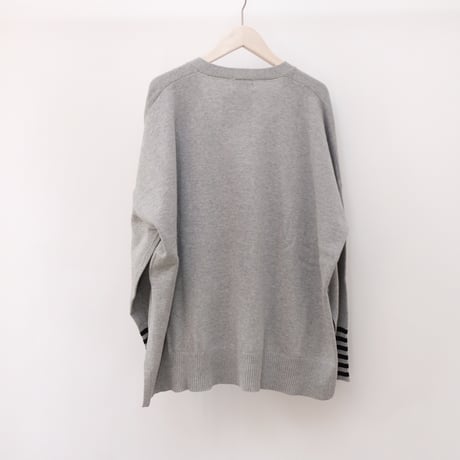 【siro de labonte シロ】 bordersleeve cardigan <R513101>