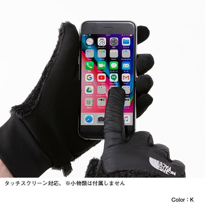 The North Face】Denari Etip Glove (デナリイーチップグロー