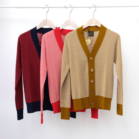 【Letroyes】HENRI TILDEN トリコロールカーディガン Letroyes（ルトロワ）の「Letroyes ウールカーディガン HENRI