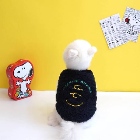 【Paris Dog】Peanuts Fleece Vest