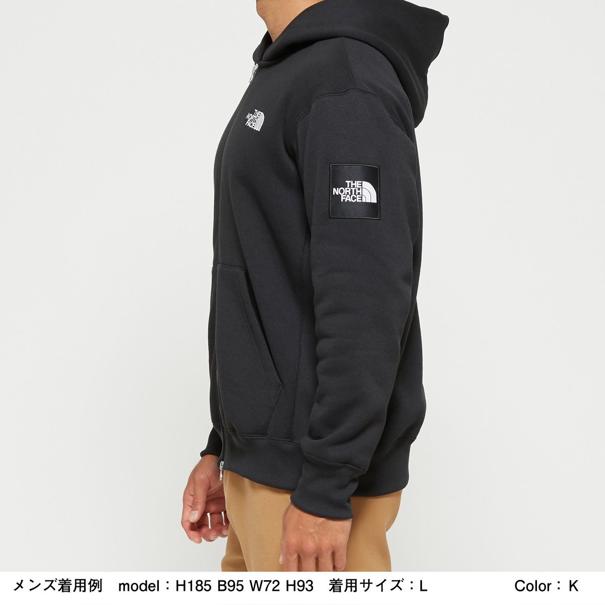 The North Face】Square Logo FullZip (スクエアロゴフル The North Face】Square Logo FullZip (スクエアロゴフル