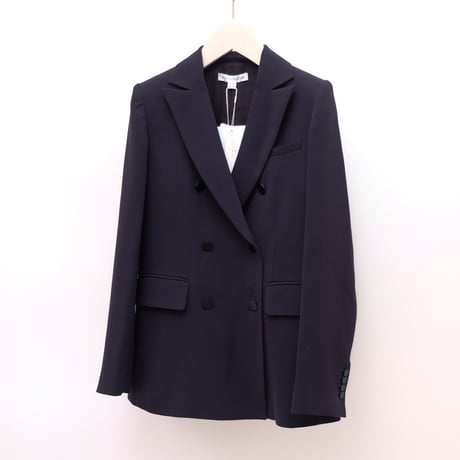 トップス Greed international Greed International 】Stripe Cut Jacquard Slit Blouse│-quan